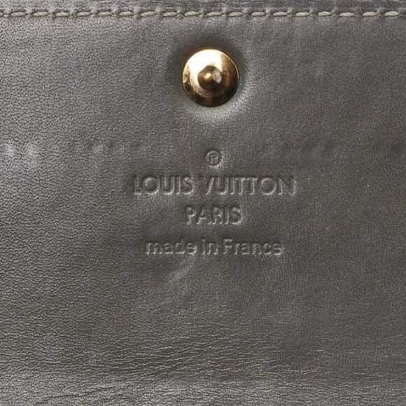 Louis Vuitton Vert Olive Monogram Vernis Sarah Wallet - Picture 6 of 9